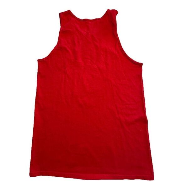 Red Panama City Beach Florida Lifeguard Tank Top Spring Adult Small Fast Ship - Picture 2 of 7